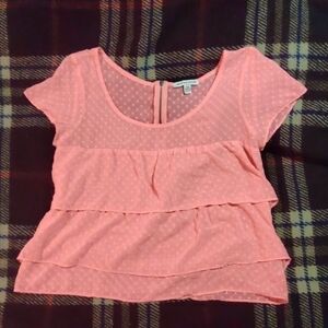 137. AMERICAN EAGLE OUTFITTERS Sz M Pink Blouse